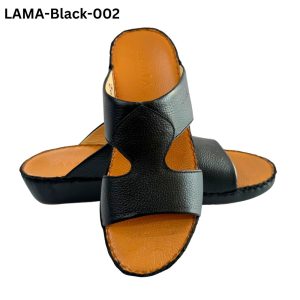 Lama Genuine Leather Slippers in Qatar | Luxury Arabic Men's Slippers